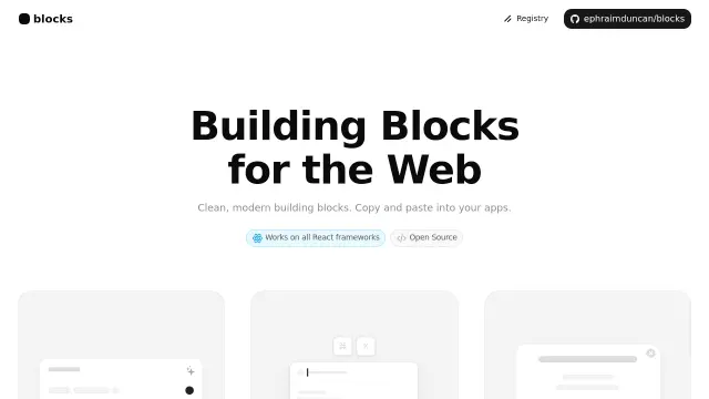 Blocks