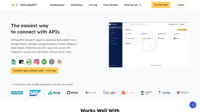 NoCode API