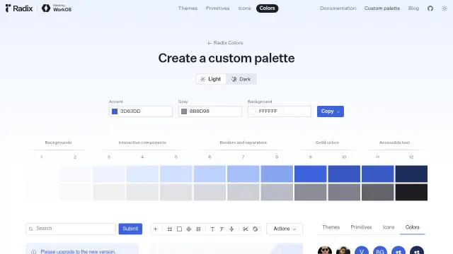 Radix UI Colors