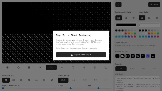 SVG Design Code