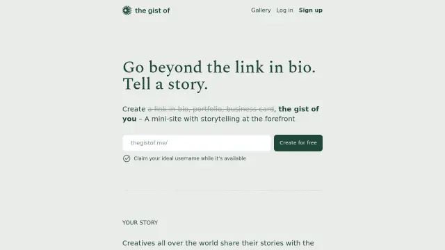 The Gist