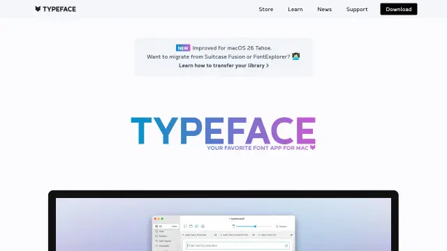 Typeface App
