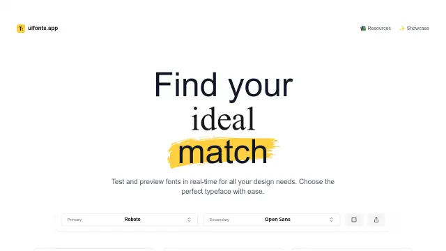 UI Fonts